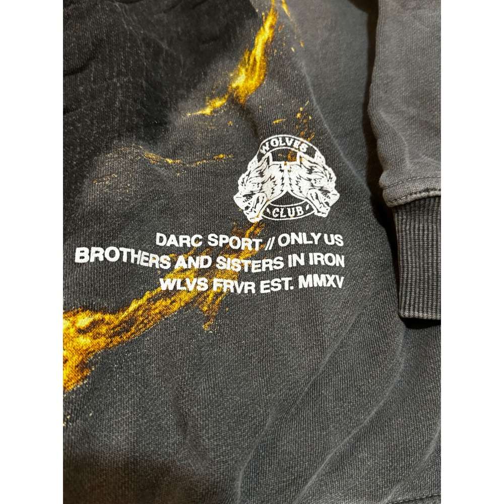 Darc Sport Naruto Shippuden Obito Hoodie Washed Black Limited 107/1000 Large - Picture 6 of 11